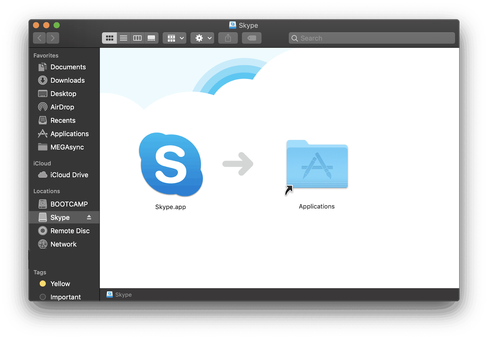 skype auf mac