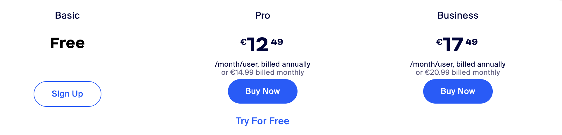 Zoom Pricing 