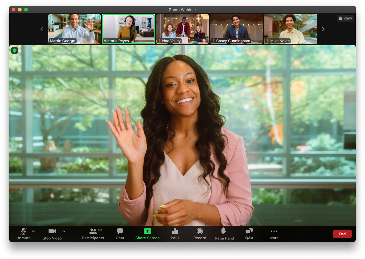 Zoom For Video Conferencing