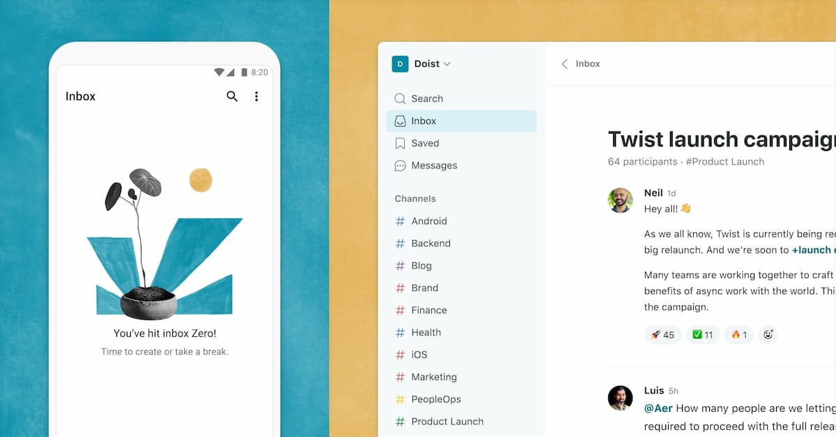 Twist for Team Collaboration