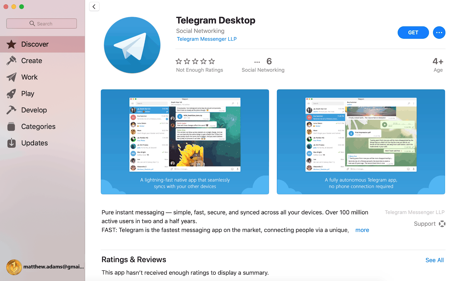 what is a telegram app