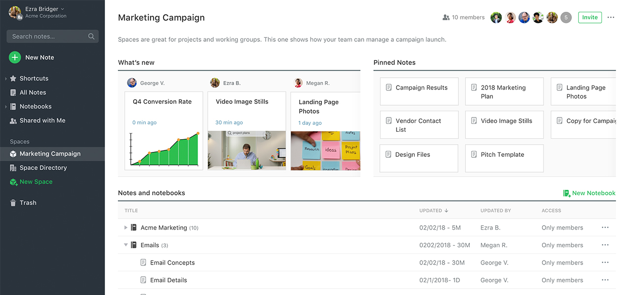 Evernote for Note Taking