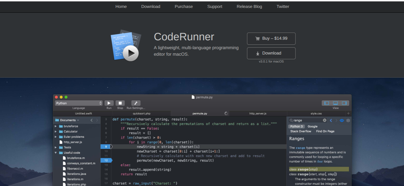 coderunner mac