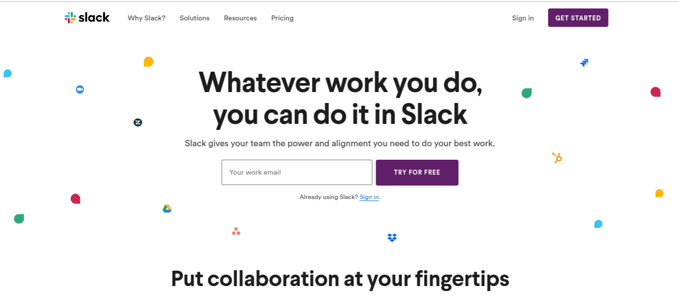 slack apps for distributed teams