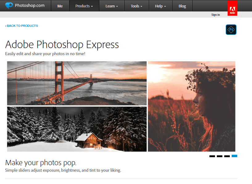 adobe photoshop express download for pc