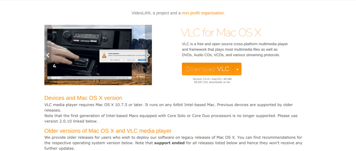 vlc player free windows programs
