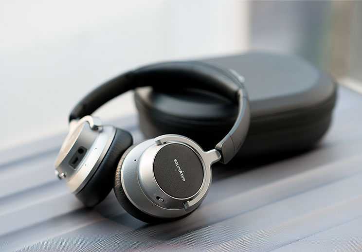 soundcore space NC over-ear noise cancelling headphones