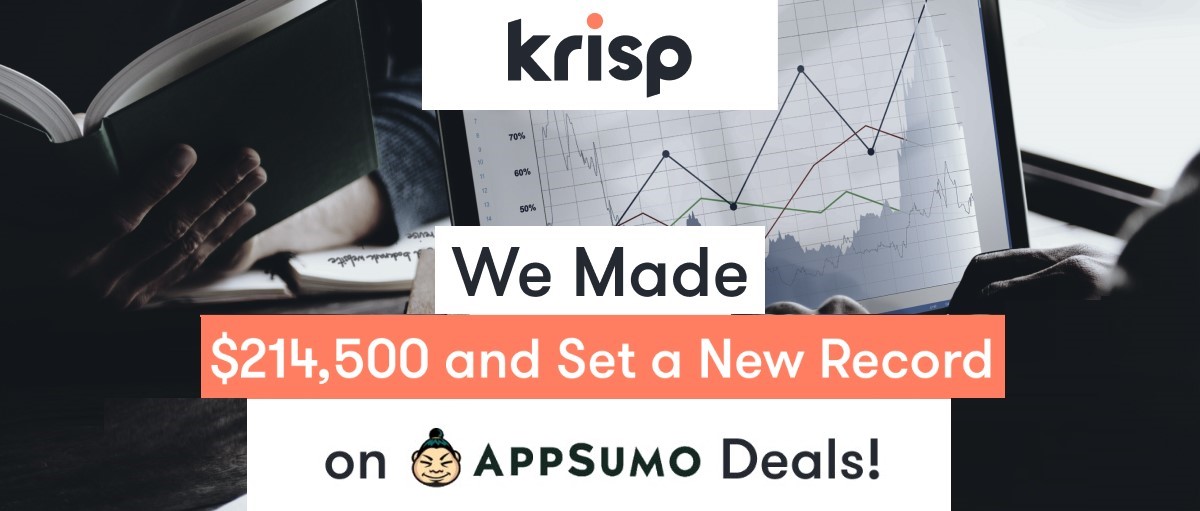 Appsumo Deals: Krisp Hit a Record Launching on Appsumo