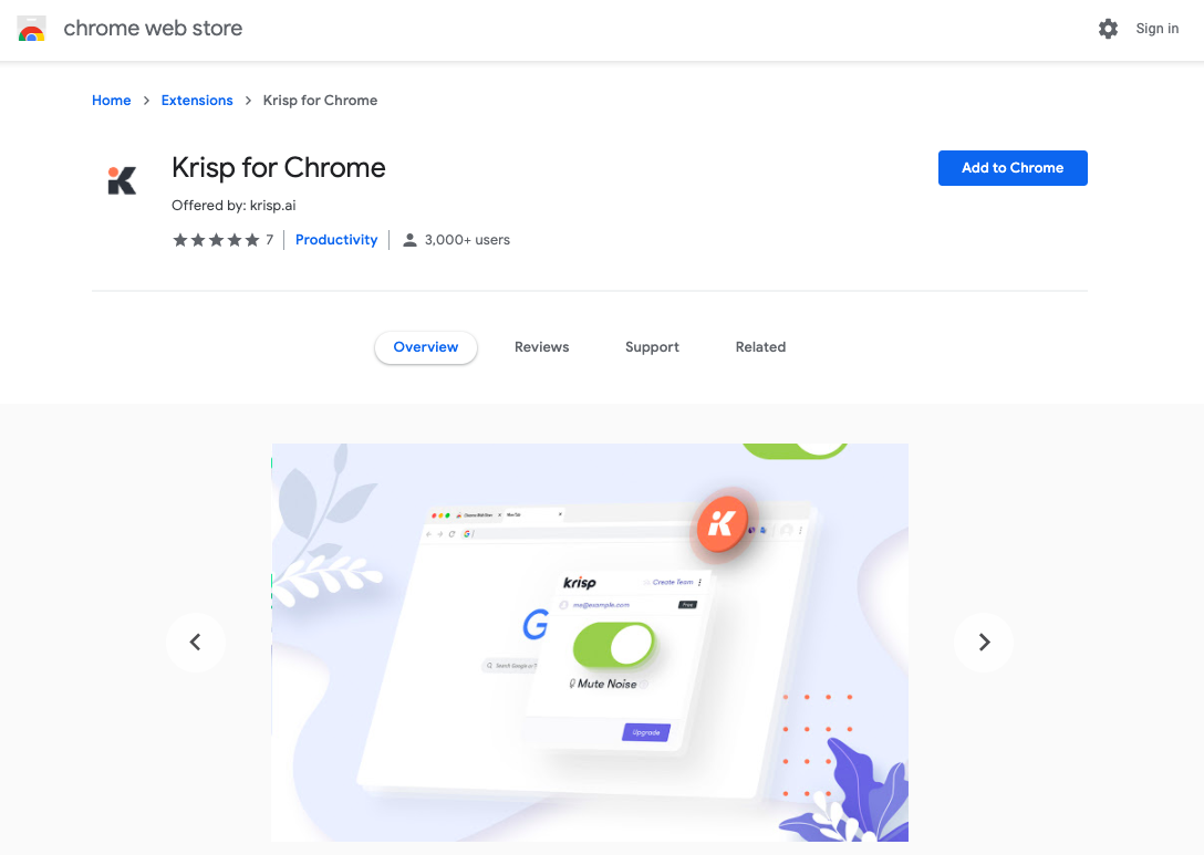 krisp-is-now-available-as-google-chrome-extension-krisp