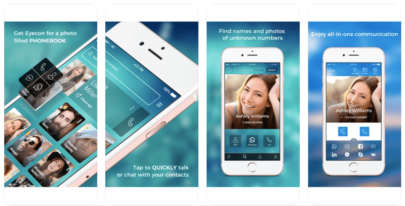 Eyecon mobile app