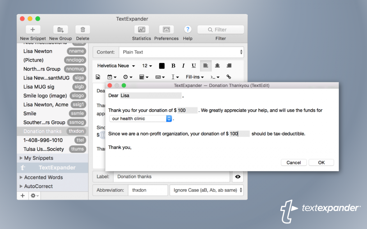 best text expander apps for mac