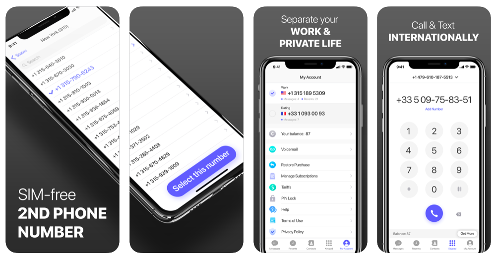 Second Phone Number Apps | 10 Best Apps for iPhone and ...