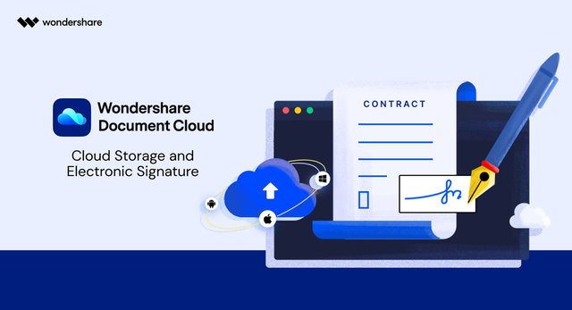 wondershare document cloud