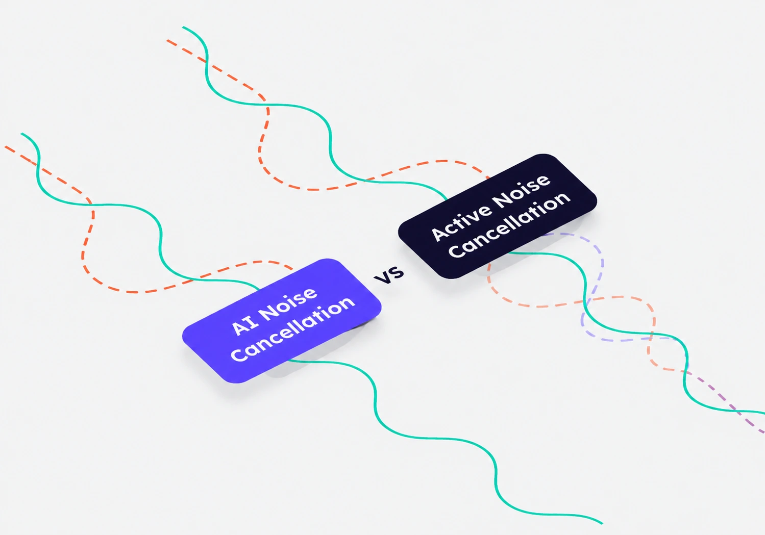 Active Noise Cancellation Technology vs AI-based Noise Cancellation Algorithms
