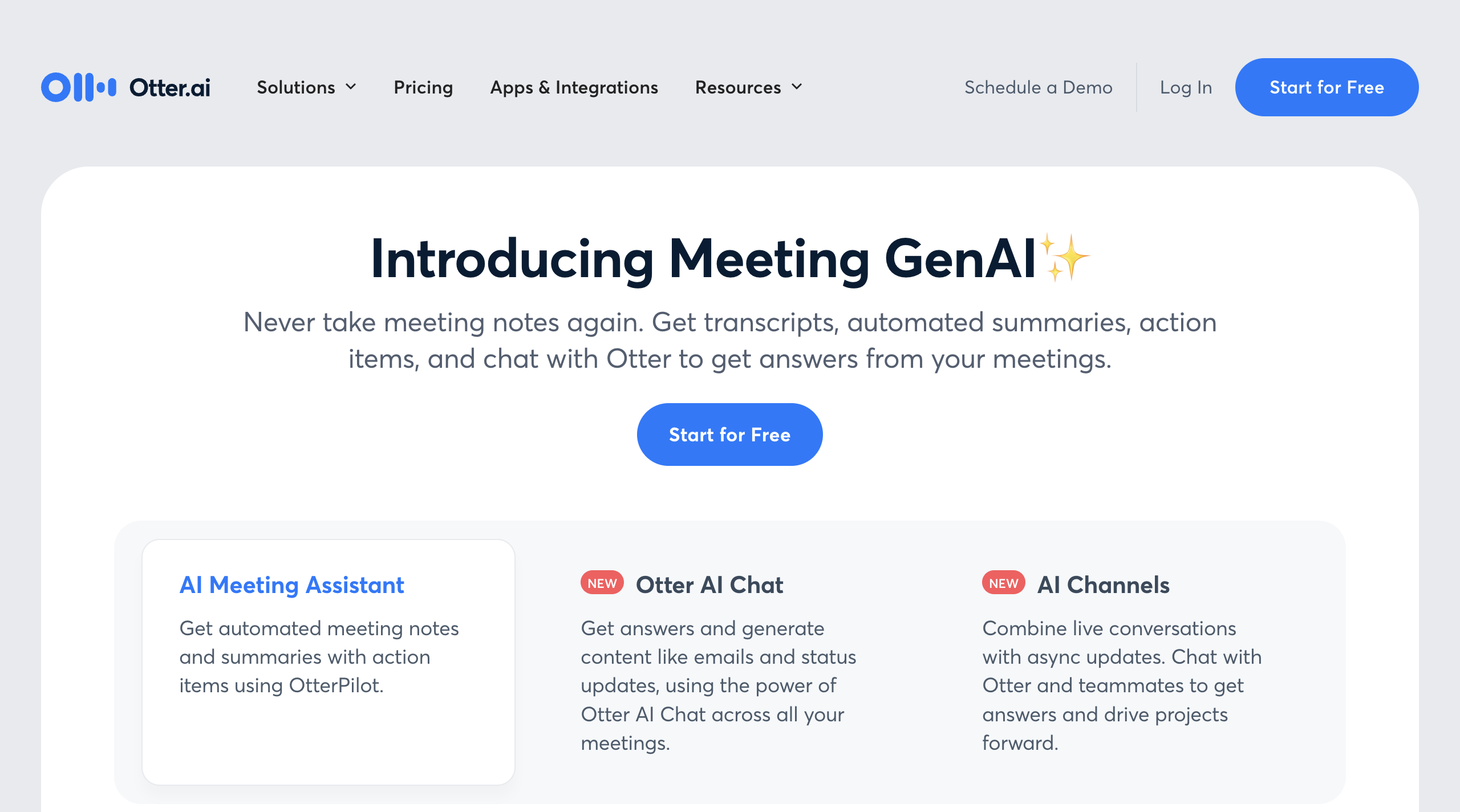 ai meeting manager service