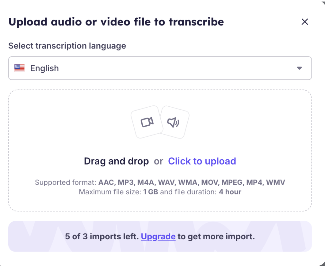 transcribe meeting recordings with Krisp