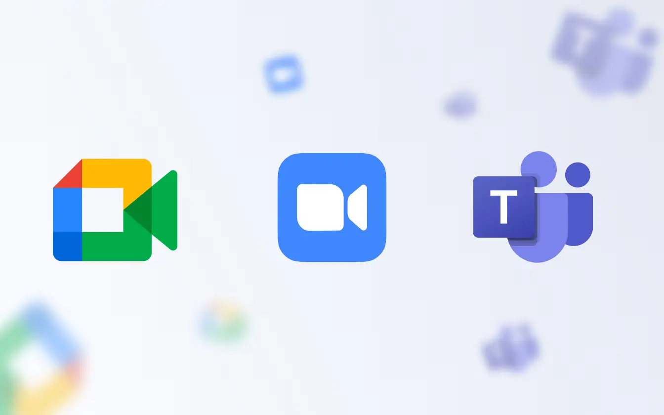 Zoom, Teams & Google Meet built-in suppression