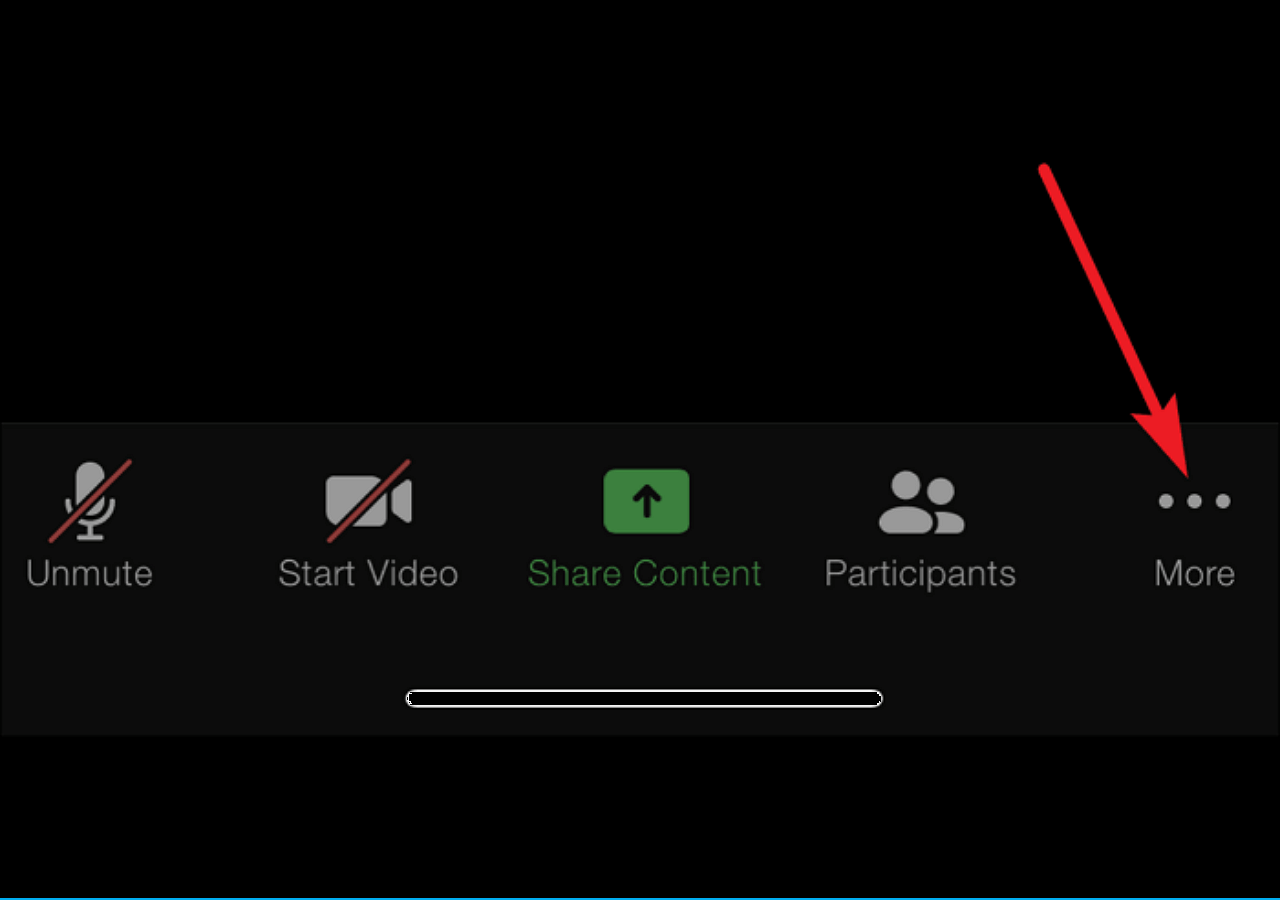 how to record zoom meeting on iphone