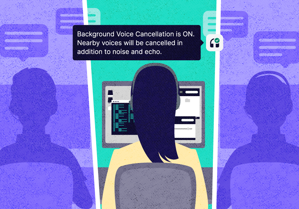 Elevate Your Contact Center Experience with Krisp Background Voice Cancellation (BVC)