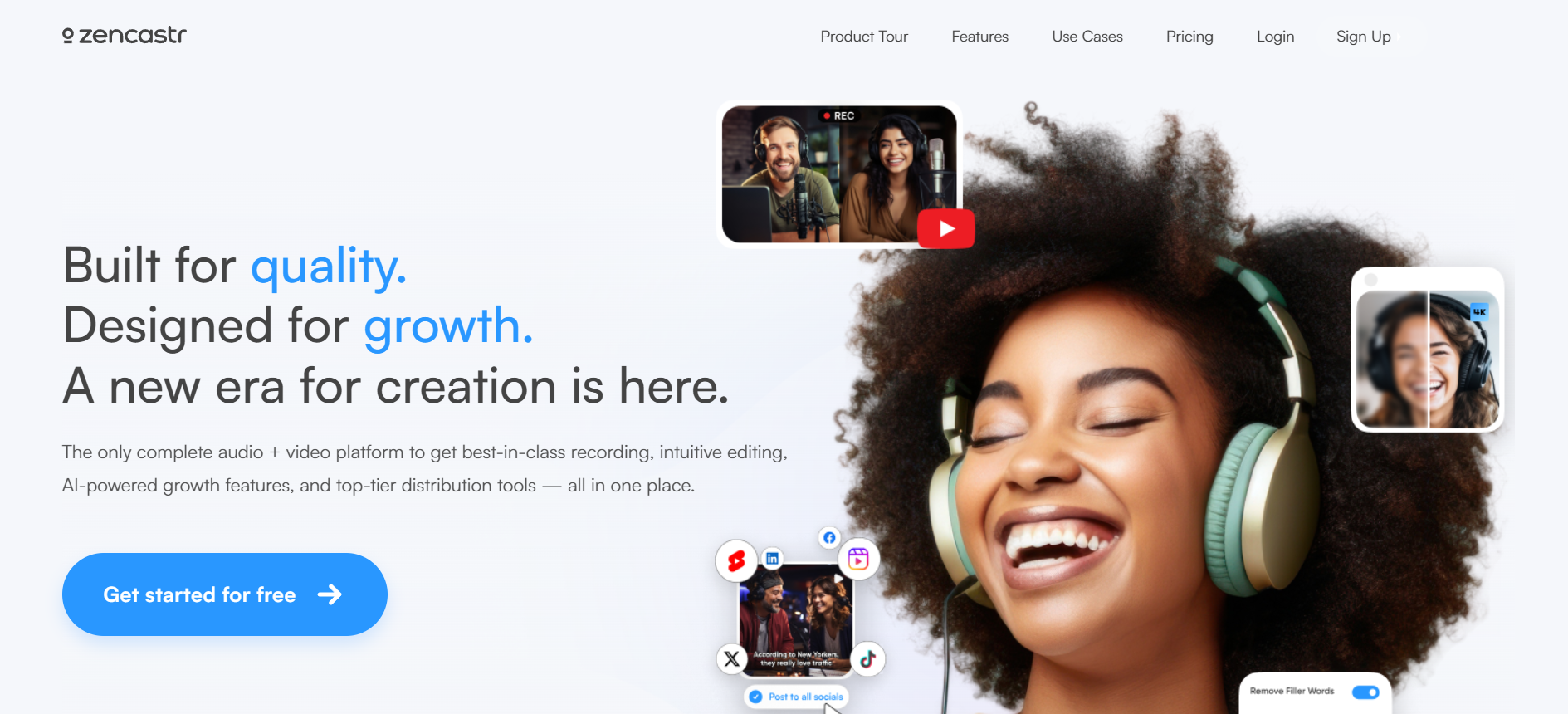 Zencastr Platform