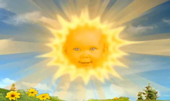 sun kid background