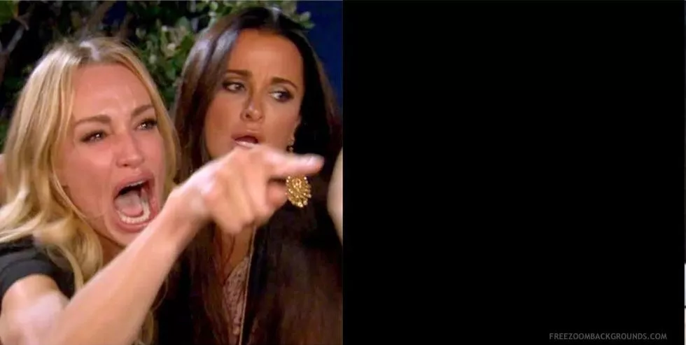 woman yelling background