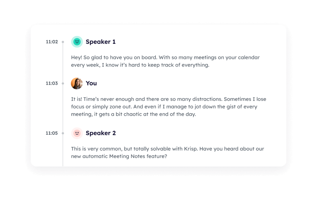 krisp ai meeting assistant