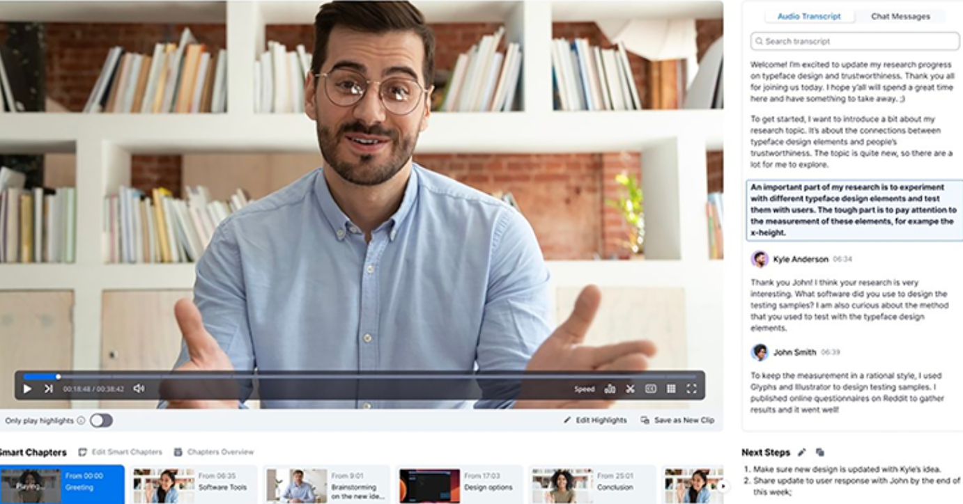 AI Companion recording