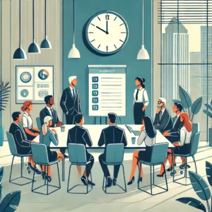 standing meetings can be held seated 