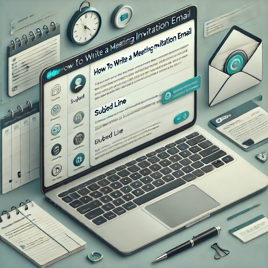 write meeting invite