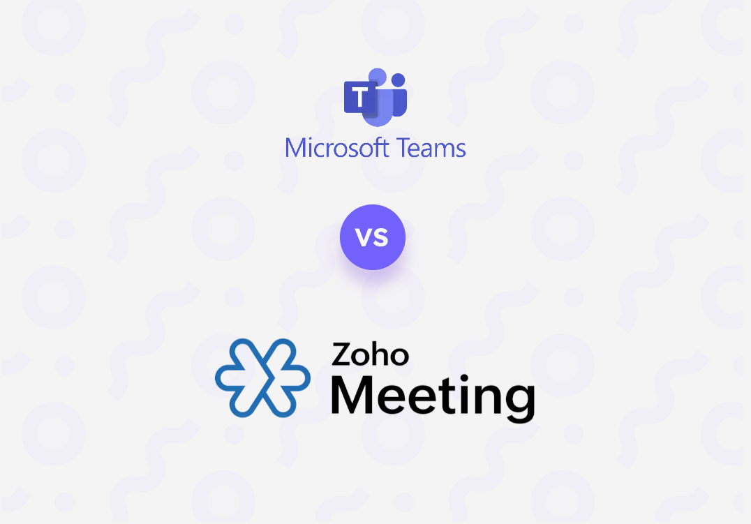 Microsoft Teams vs Zoho Meeting | Detailed Comparison and Demos | Krisp