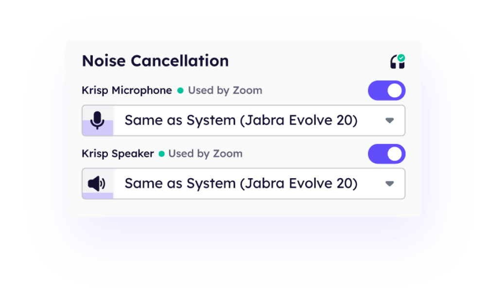 ai noise cancellation