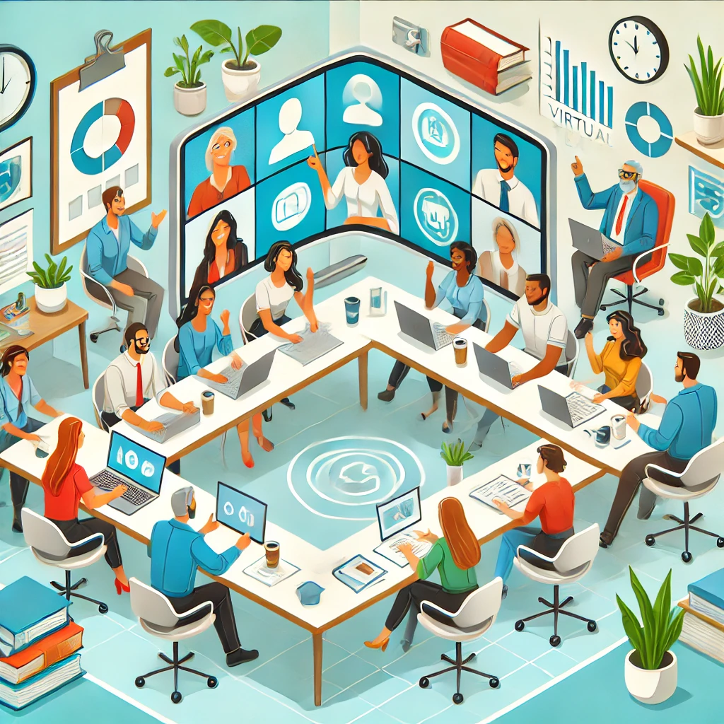 online team work fun activities