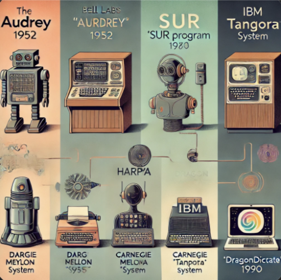 speech-to-text api historical version