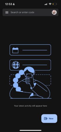 1 schedule a google meet on ios with google meet app