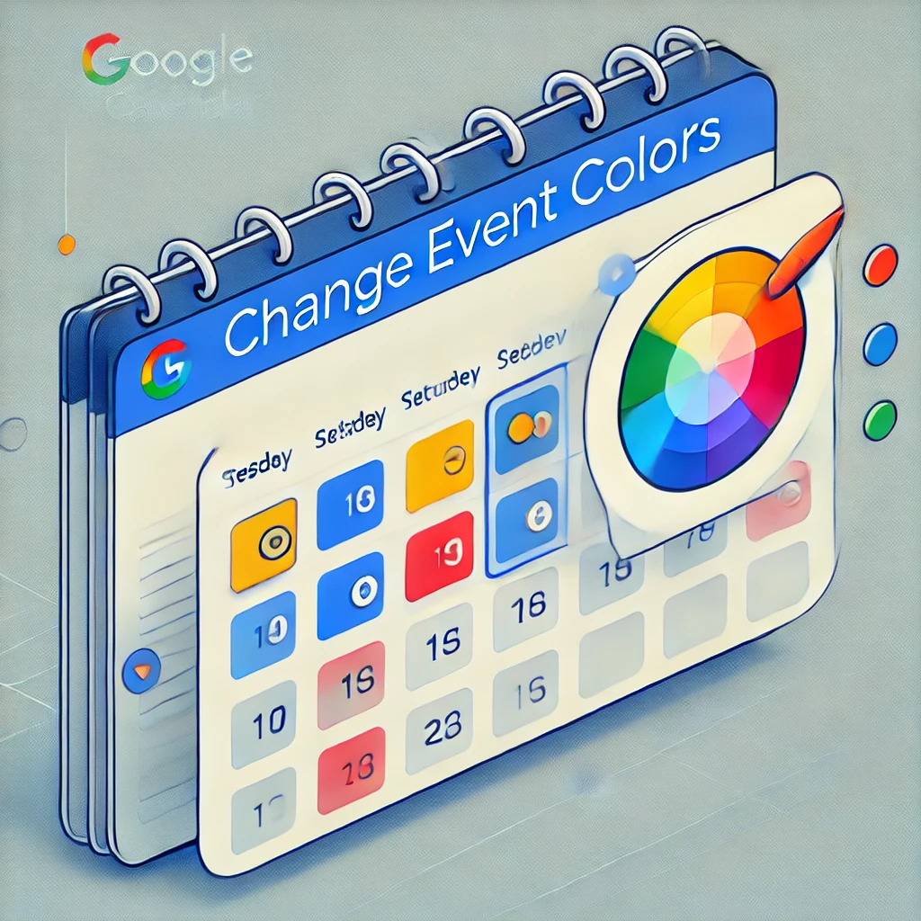 change color scheme in google calendar