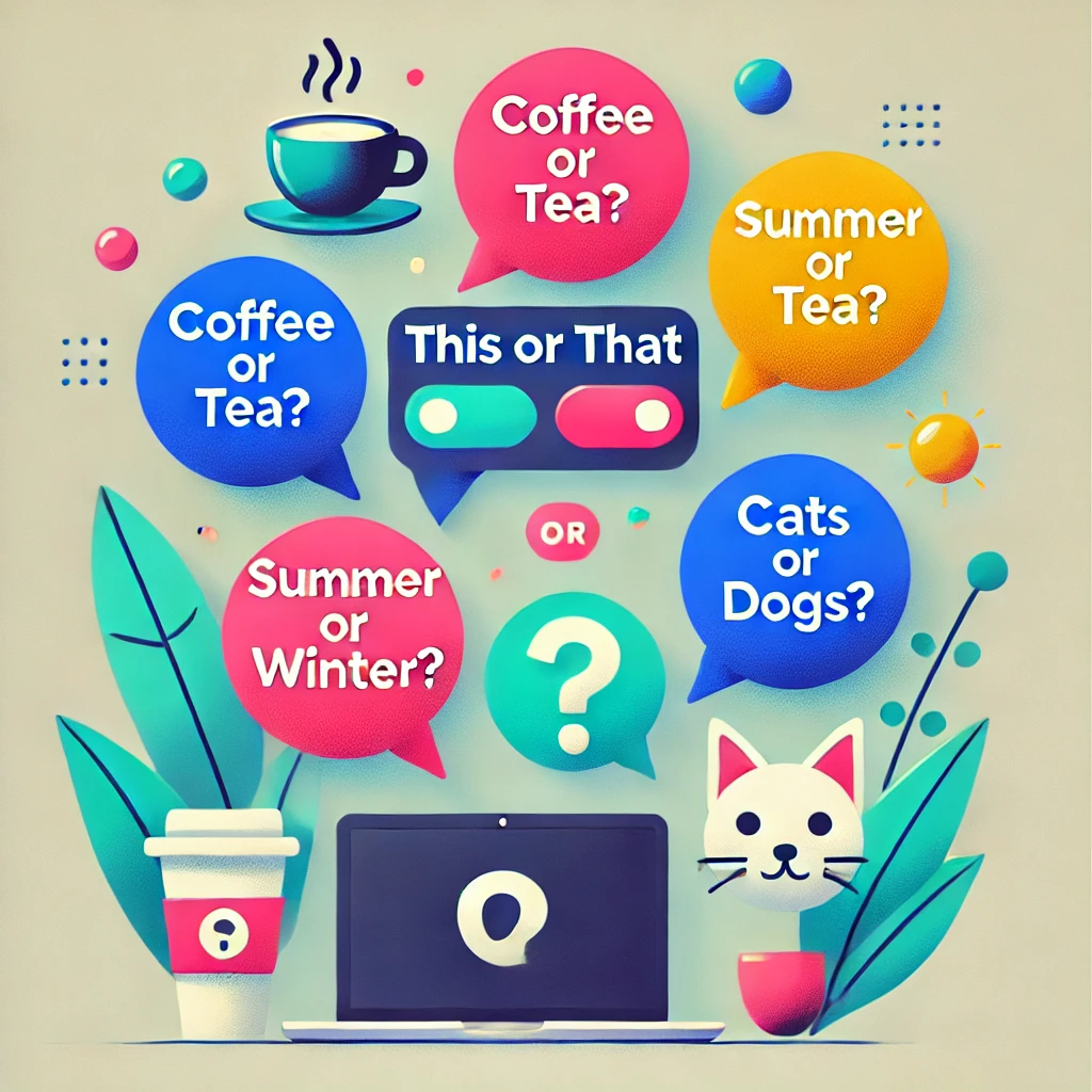 what is This or That questions game