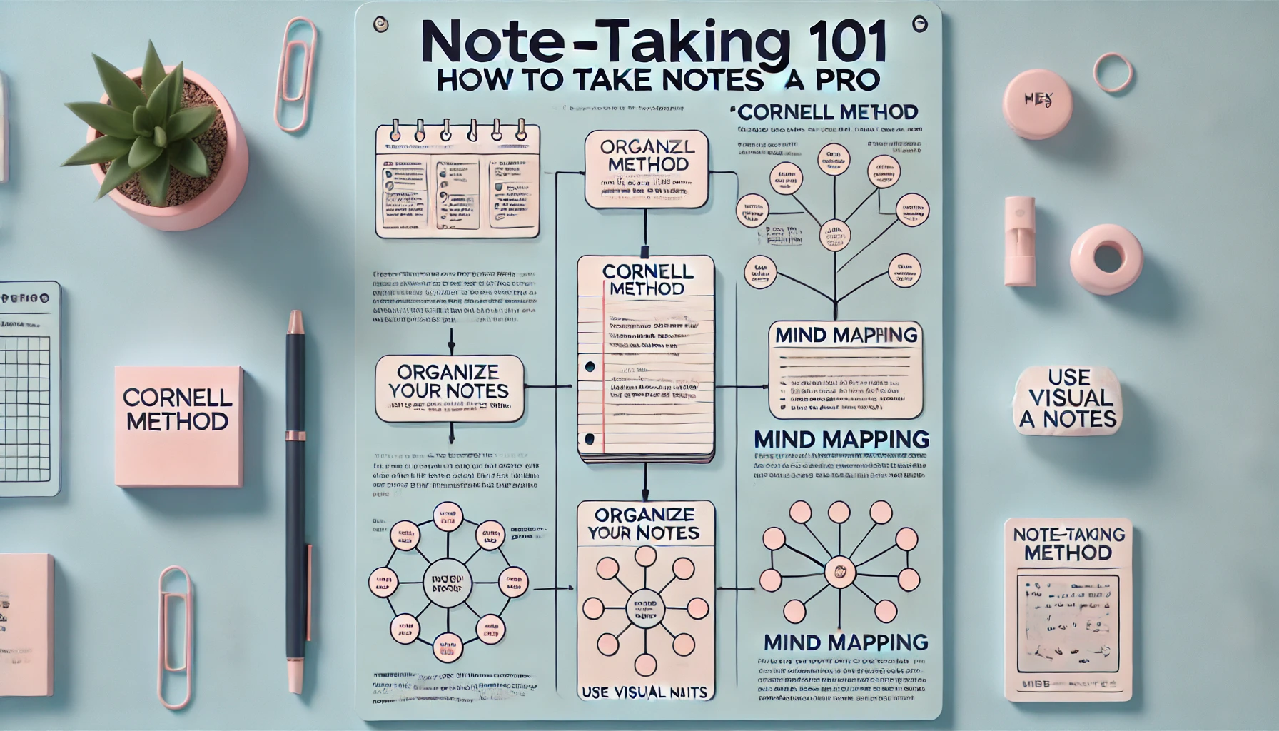 Note-Taking 101: How to Take Notes Like a Pro