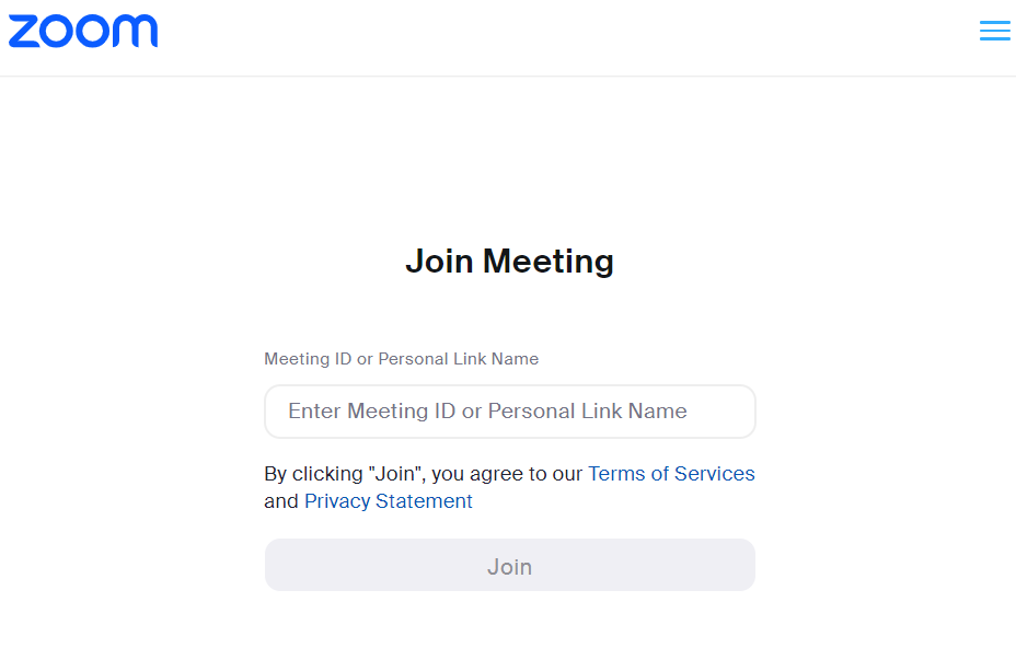 join zoom meeting screenshot