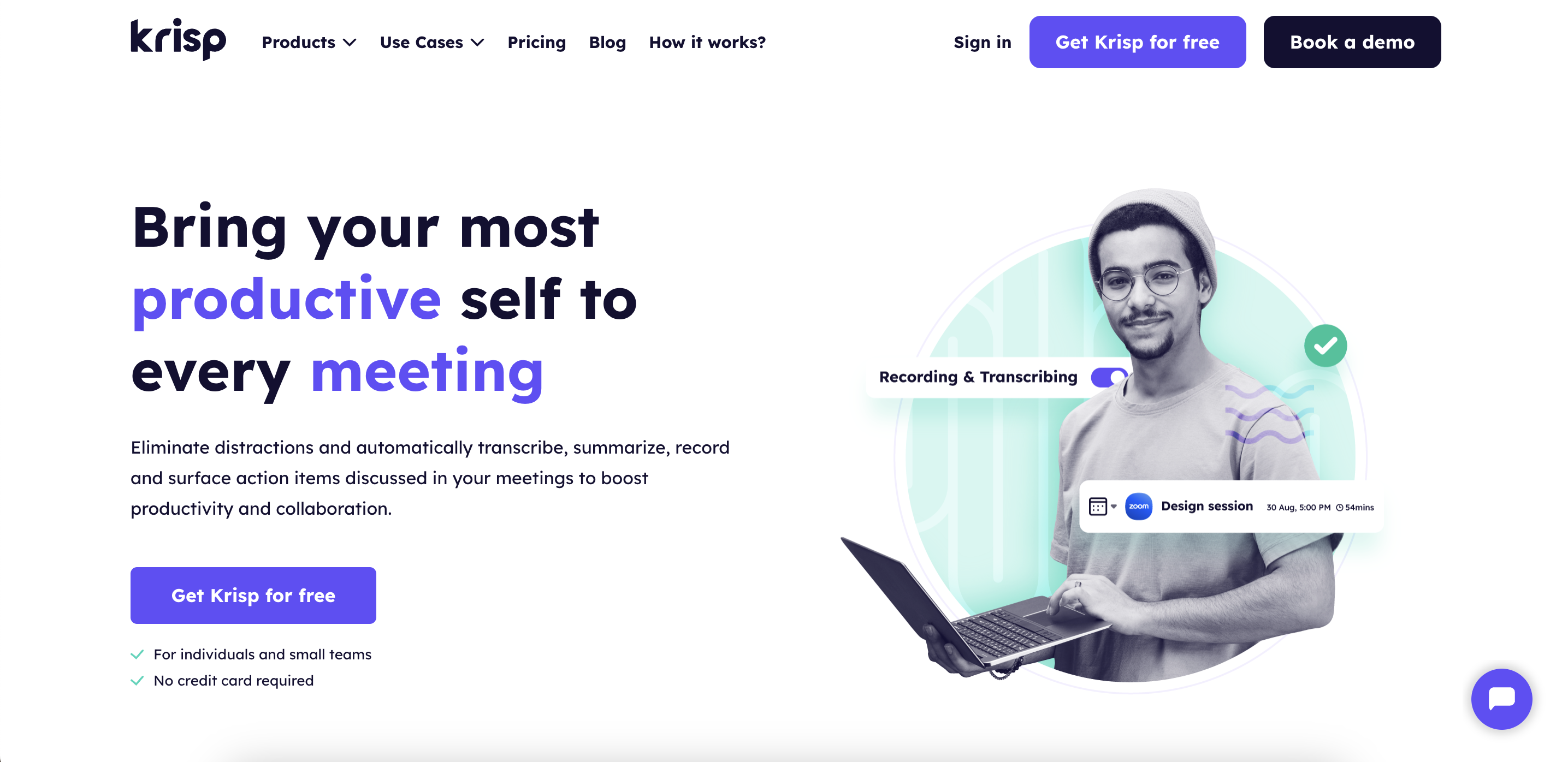Krisp Productivity App