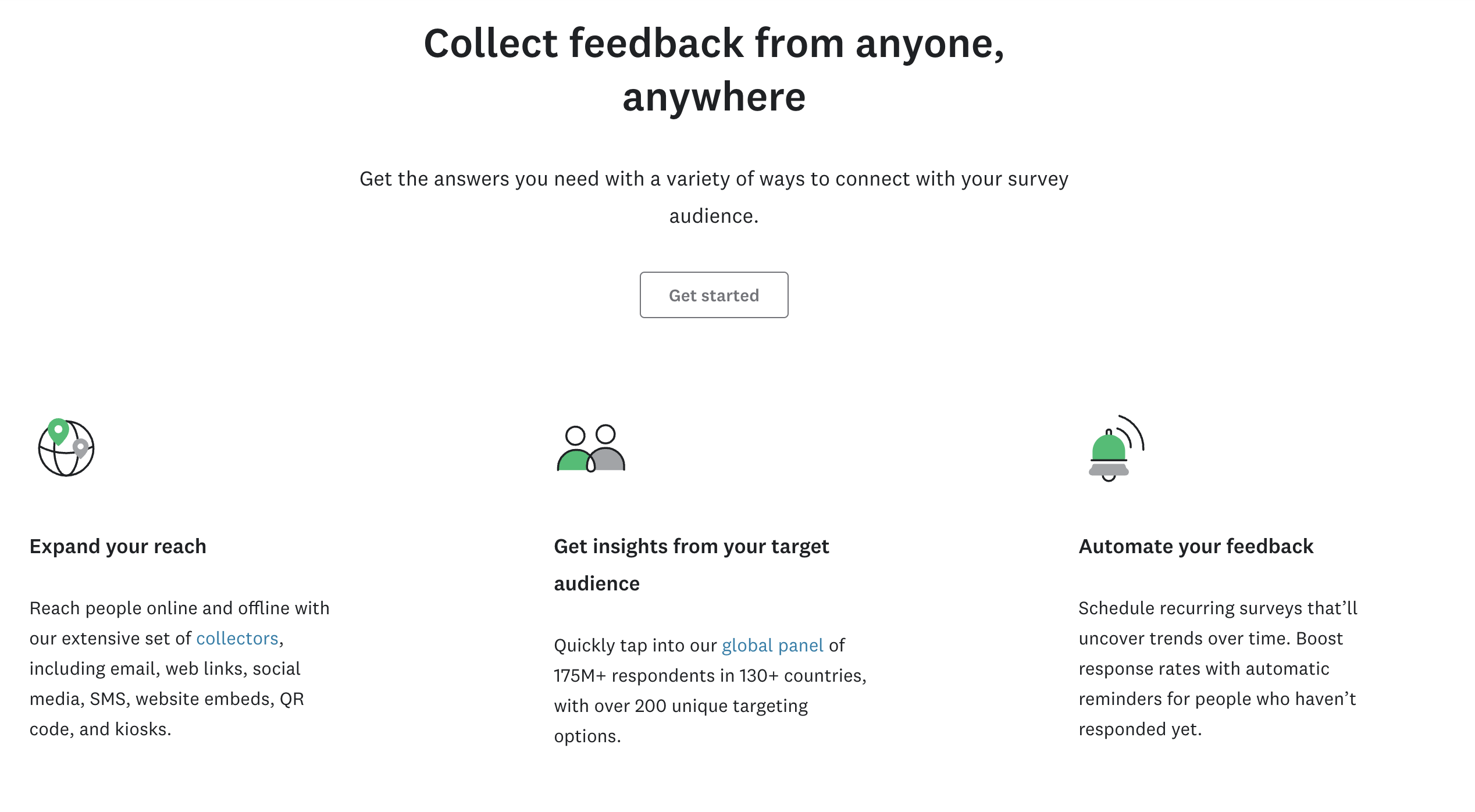 SurveyMonkey for feedback management