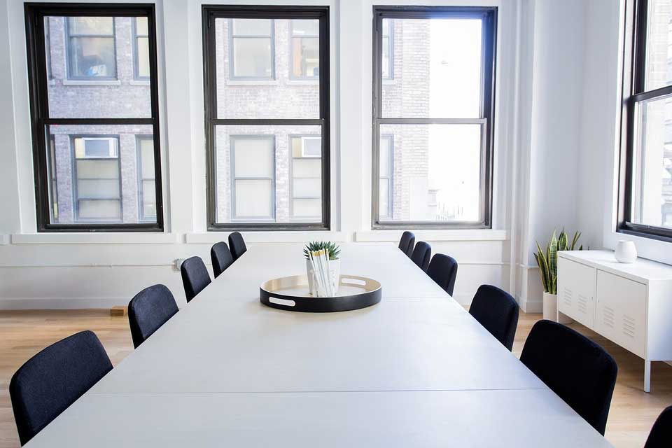 White Meeting Room 