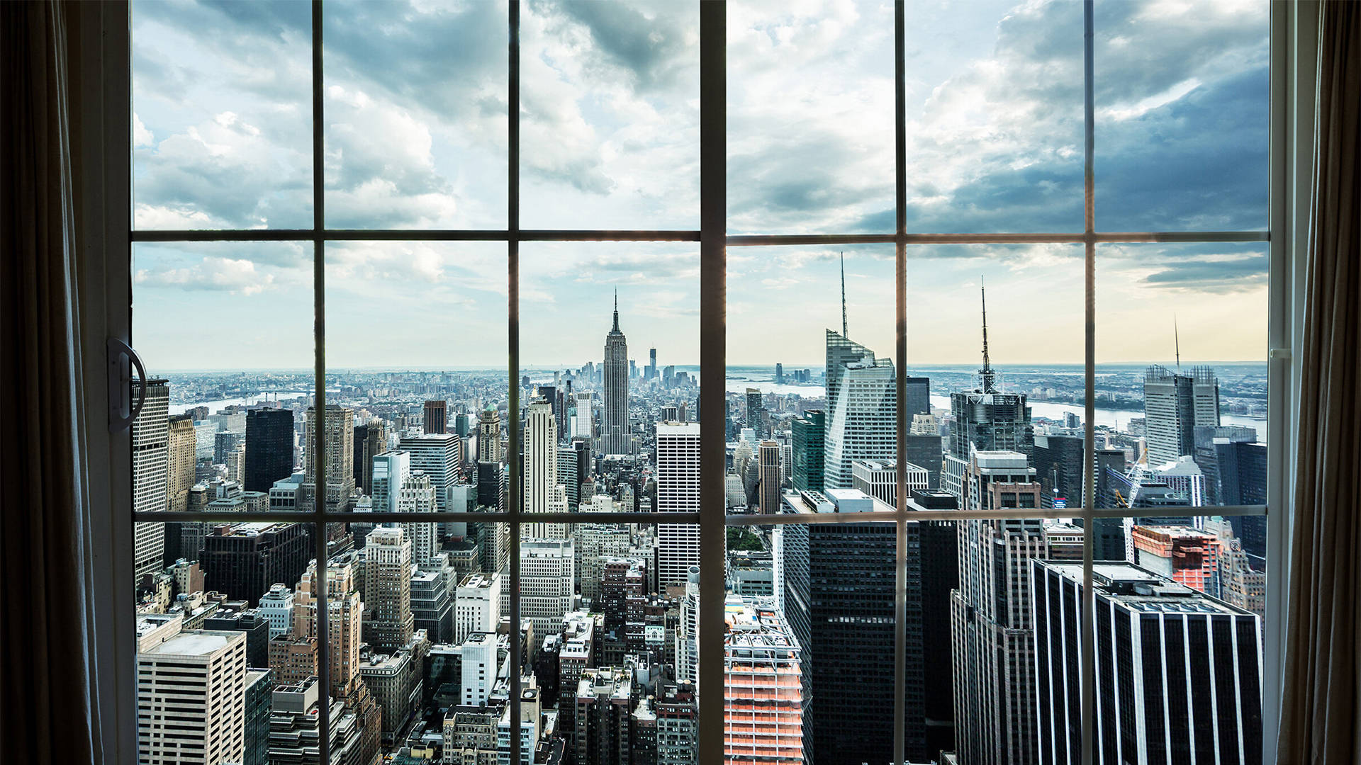 urban skyline view