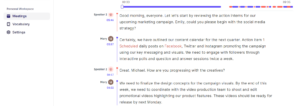 task assignments directly from the meeting into effective Action Items