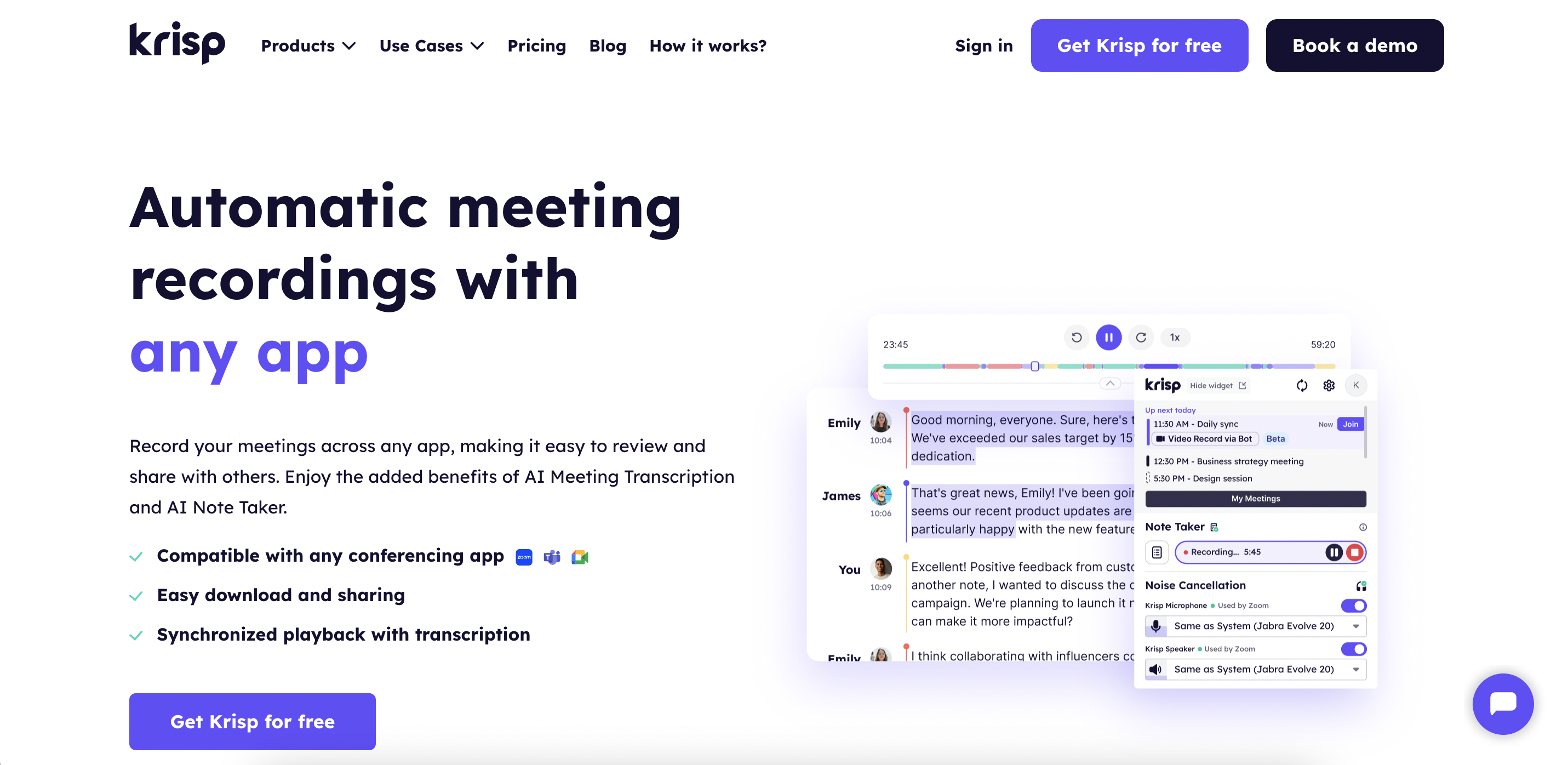 Krisp Meeting Recording 