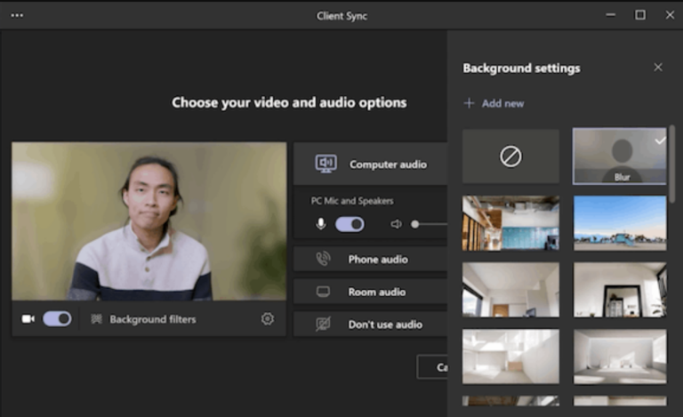 How to Blur Background in Teams in 2025