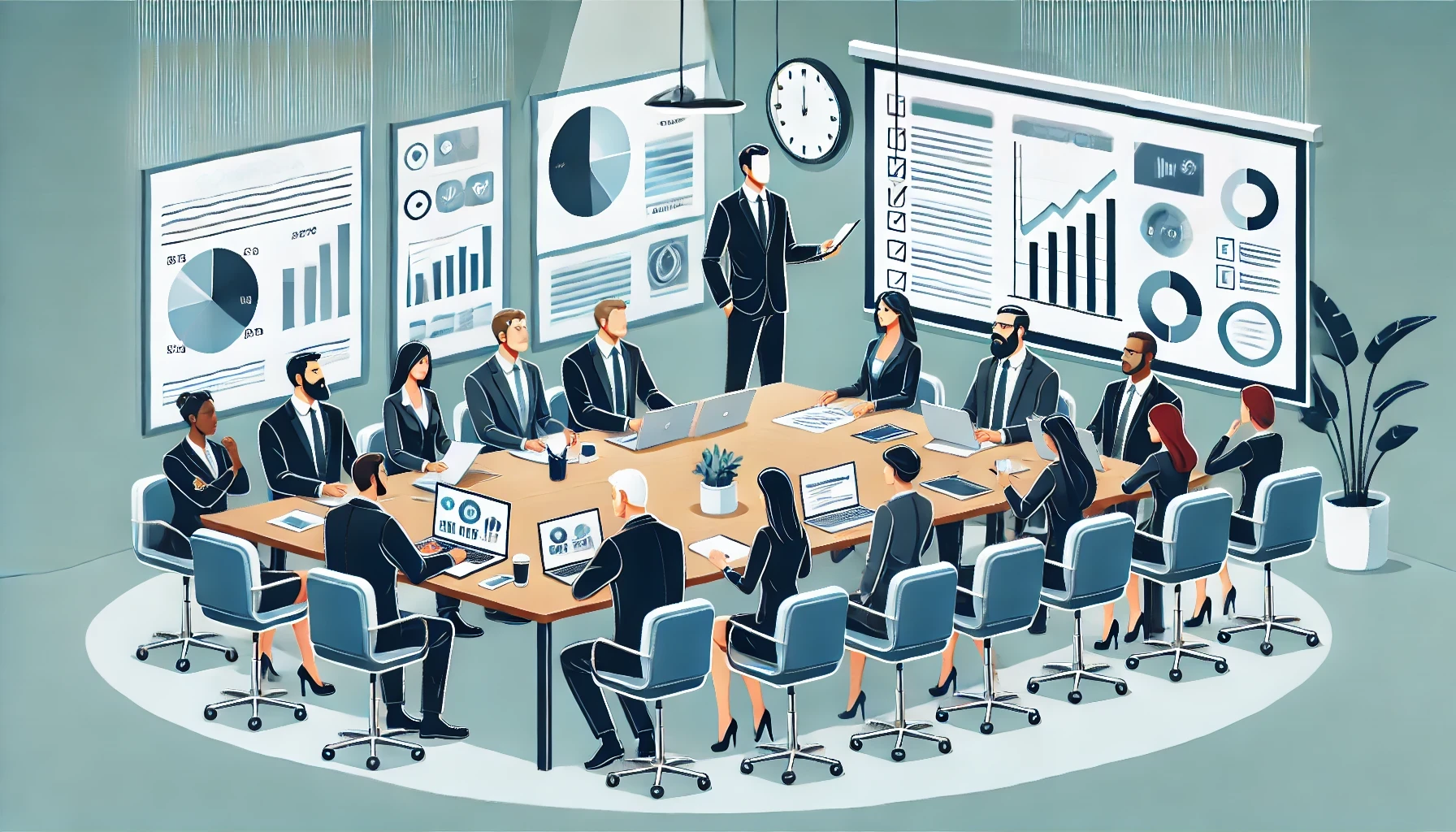 how to do corporate meeting