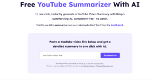 YouTube Summarizer with AI 