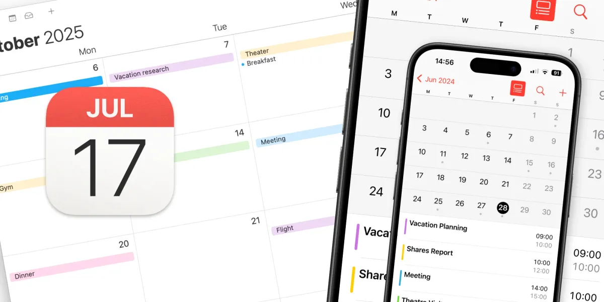 Siri Apple calendar integration
