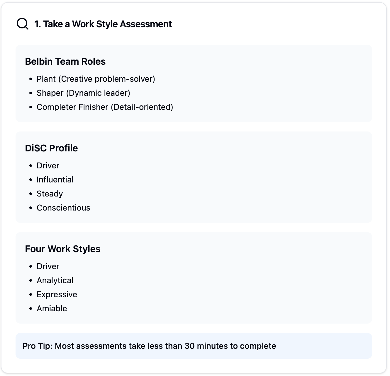 how to find your working style - 1